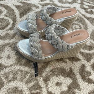 Women’s Torrid wedge shoes size 10.5WW brand new never worn with new tag